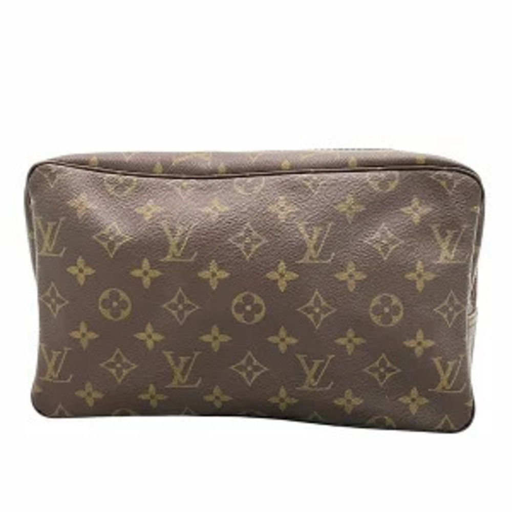 Louis Vuitton Monogram Trousses Toilette Bag Clutch Shoulder